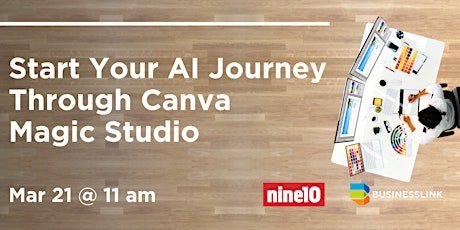 Primaire afbeelding van Canva Part II: Start your AI Journey Through Canva Magic Studio