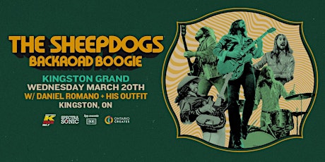 The Sheepdogs - Backroad Boogie Tour w/ Daniel Romano & Outfit primary image