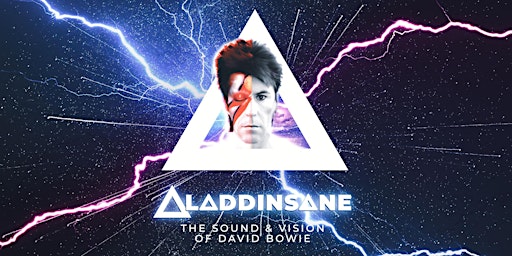 Imagem principal de ALADDINSANE - THE SOUND & VISION OF BOWIE TRIBUTE