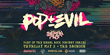 Pop Evil - Flesh & Bone Tour w/ Sierra Pilot  primärbild