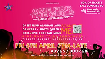 Primaire afbeelding van ONE FOR THE GIRL - A Club Night For Lesbian and Queer Women