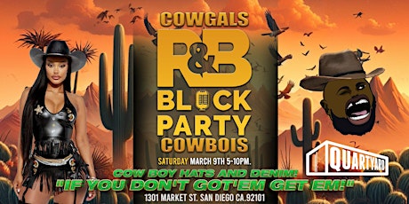 Cowgals and Cowbois R&B Block Party primary image