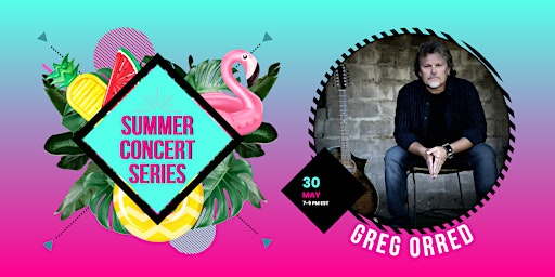 Primaire afbeelding van 2024 Poolside Summer Concert Series feat. Greg Orred