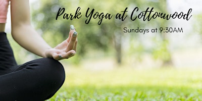 Imagem principal do evento Park Yoga at Cottonwood Creek Park
