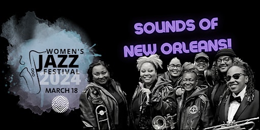 2024 Women's Jazz Fest: Original Pinettes Brass Band/Sounds of New Orleans  primärbild