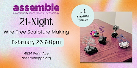 Imagem principal de 21+ Night: Wire Tree Sculptures