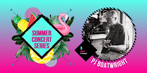 Image principale de 2024 Poolside Summer Concert Series feat. PJ Boatwright