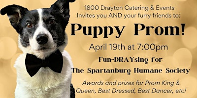 Primaire afbeelding van Puppy Prom: Fundraysing for Spartanburg Humane Society