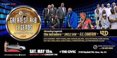 Imagen principal de Greatest R&B Legends Music Awards 2024 ft. L.T.D & The Intruders