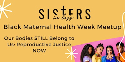 Black Maternal Health Week Meetup primary image