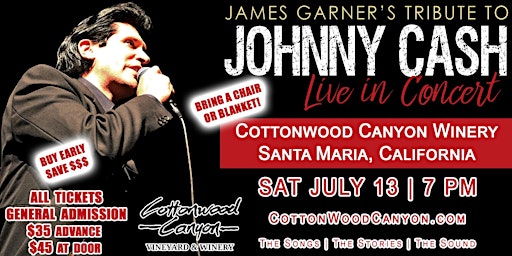 Image principale de James Garner's Tribute to Johnny Cash