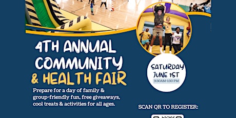 4th Annual Free Community and Health Fair- Presented by The Amazing Corner