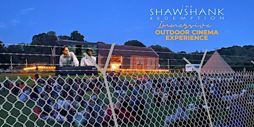 Hauptbild für Gloucester Prison outdoor cinema screening of Shawshank Redemption