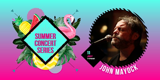 2024 Poolside Summer Concert Series feat. John Mayock primary image