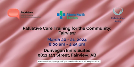 Palliative Care Training for the Community: Fairview primary image