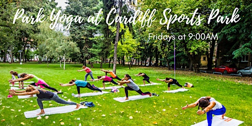 Imagem principal do evento Park Yoga at Cardiff Sport Park