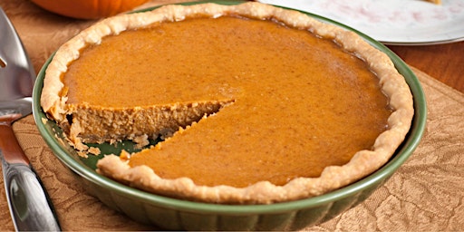 Primaire afbeelding van ALLAIRE PUMPKIN PIE BAKING CONTEST REGISTRATION