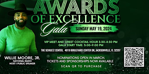 Third Annual Shades of  Green Mental Health Awards of Excellence Gala