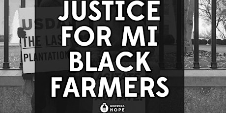 Primaire afbeelding van Justice for MI Black Farmers Panel