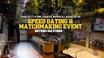 Speed Dating | Santa Monica | Ages 26-35 primary image