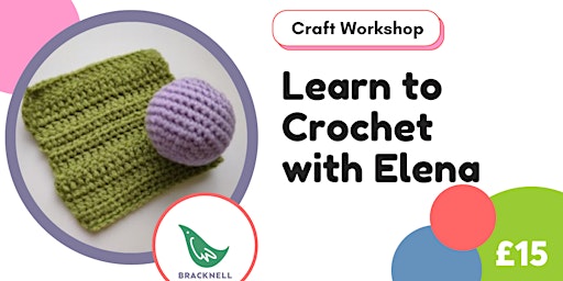 Imagem principal do evento Learn to crochet with Elena in Bracknell
