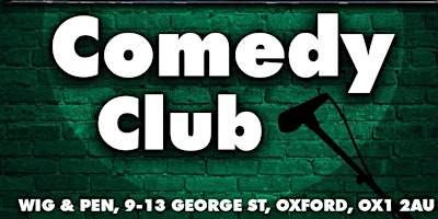 Imagem principal do evento George Street Comedy Club: April  26