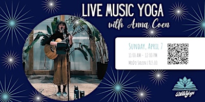 Imagem principal do evento Live Music Yoga Flow with Anna Coen