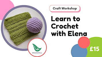 Imagem principal do evento Learn to Crochet with Elena in Camberley