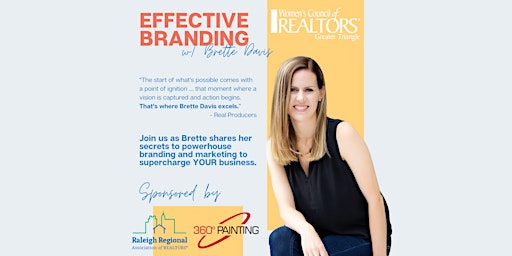 WCR Presents : Effective Marketing with Brette Davis primary image