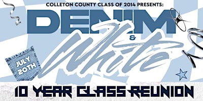 Imagem principal do evento Colleton County Class of 2014 Reunion