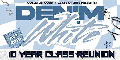 Primaire afbeelding van Colleton County Class of 2014 Reunion