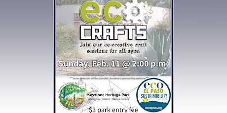 Eco Crafts -✂️- Feb. 11th 2024 primary image
