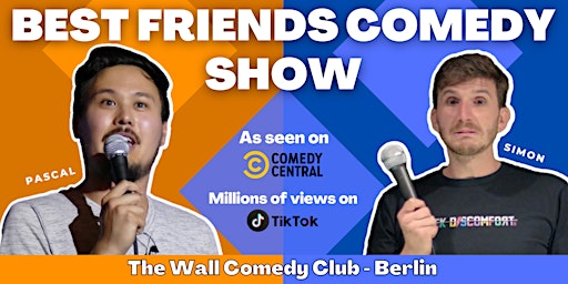 Imagem principal do evento English Standup comedy - Best Friends Comedy
