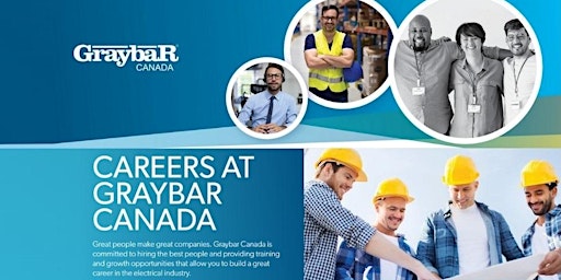 GRAYBAR IS HIRING IN PERSON - APRIL 12TH, 2024 primary image
