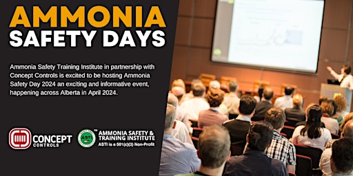 Imagem principal do evento Ammonia Safety Day 2024 - Edmonton (Sherwood Park)