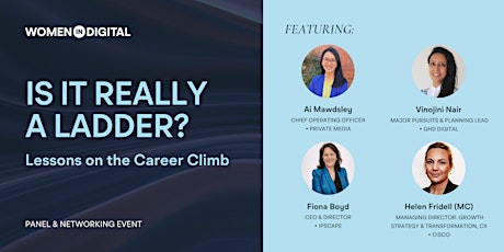 Is It Really A Ladder? Lessons on the Career Climb primary image