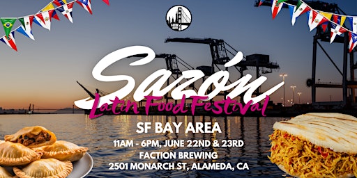Sazon Latin Food Festival in Alameda (TWO DAYS) - *Family Friendly* primary image