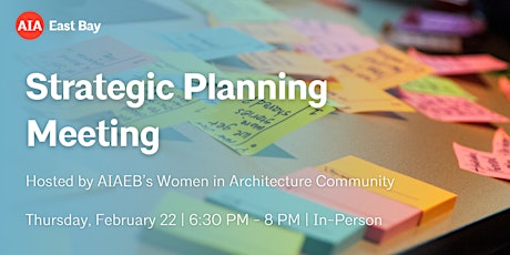 Imagen principal de AIAEB Women in Architecture Strategic Planning Meeting