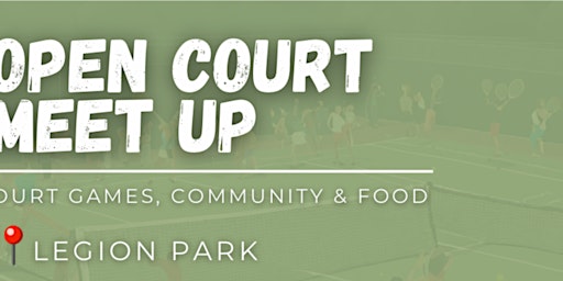 RSVP through SweatPals: 821 Weekly Tennis Meet Up | $15.00/person primary image