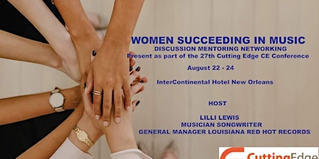 Women Succeeding in Music - Discussion Mentoring Networking primary image