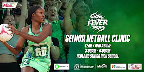 Port Hedland | West Coast Fever Senior Clinic (Year 7 & above) primary image