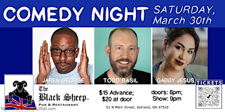 Comedy Show @ The Black Sheep