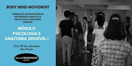 Imagem principal do evento Módulo Psicologia e Anatomia Sensível I - Body Mind Movement São Paulo