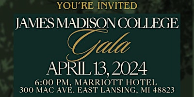 Immagine principale di James Madison College Gala 