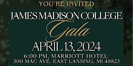 James Madison College Gala
