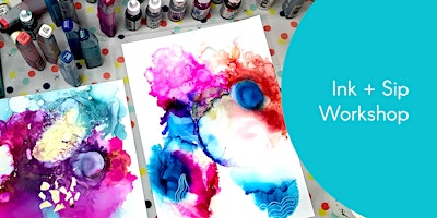 Immagine principale di Ink and Sip - Alcohol Ink Workshop  Gold Coast 