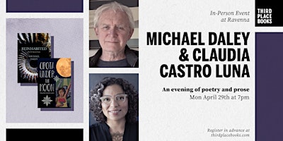 An evening of poetry with Michael Daley and Claudia Castro Luna primary image