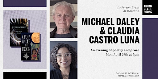 Imagem principal de An evening of poetry with Michael Daley and Claudia Castro Luna