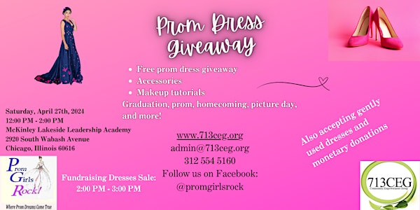 PROM GIRLS ROCK  ANNUAL PROM DRESS GIVEAWAY-2024