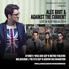 Alex Goot & Against The Current Live in Melbourne (All Ages Event) primary image